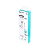 Lightning-kaabel eSTUFF ES601170 1m USB A 2,4A 5V valge