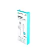 Lightning-kaabel eSTUFF ES601270 2m valge 2,4A