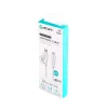 Lightning-kaabel eSTUFF ES602270 3m USB C 2.4A valge