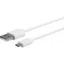 eSTUFF ES603007 USB-kaabel USB 2.0 1 m USB A – Micro-USB B valge