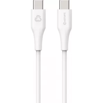 eSTUFF ES604070 USB-kaabel USB 2.0 0,5 m USB C valge