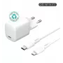 Mobiilseadme laadija eSTUFF ES637500 12V USB USB-C 1,5m valge