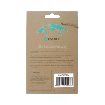 eSTUFF ES67100004 mobiiltelefonikott 17 cm (6,7 tolli) kate Läbipaistev