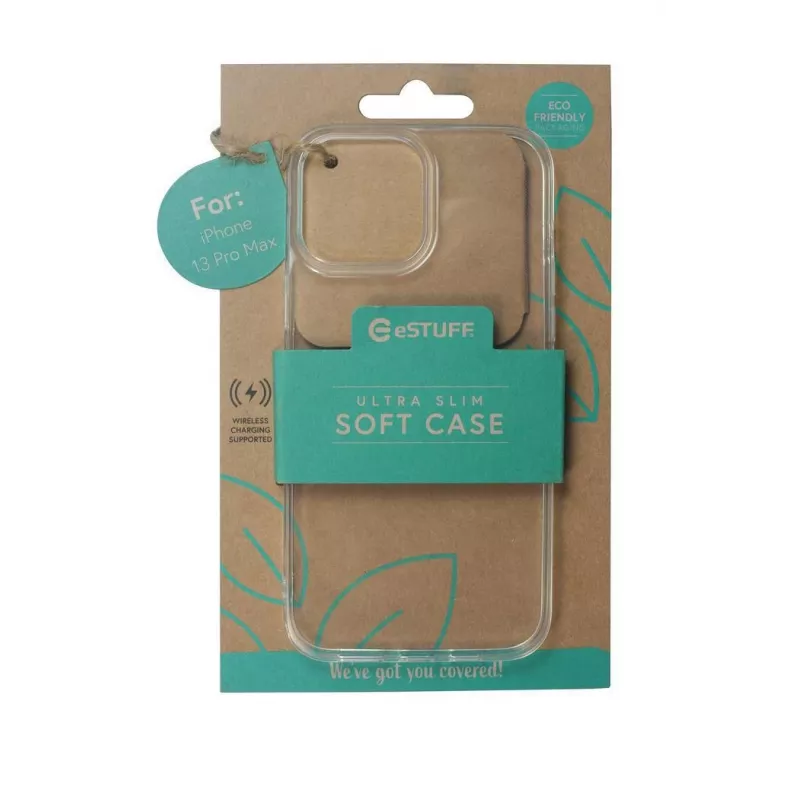 eSTUFF ES67100004 mobiiltelefonikott 17 cm (6,7 tolli) kate Läbipaistev