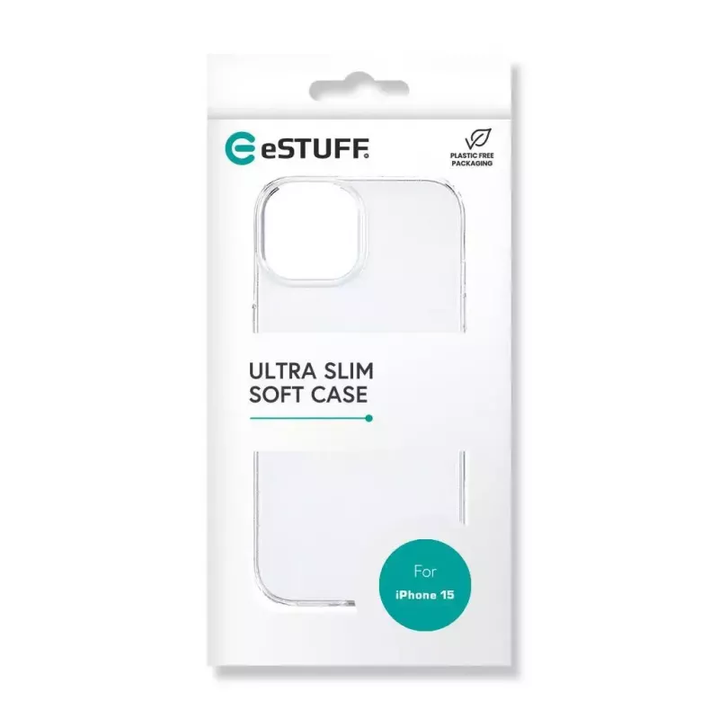 eSTUFF ES67100025 mobiiltelefoni ümbris 15,5 cm (6,1 tolli) kate läbipaistev