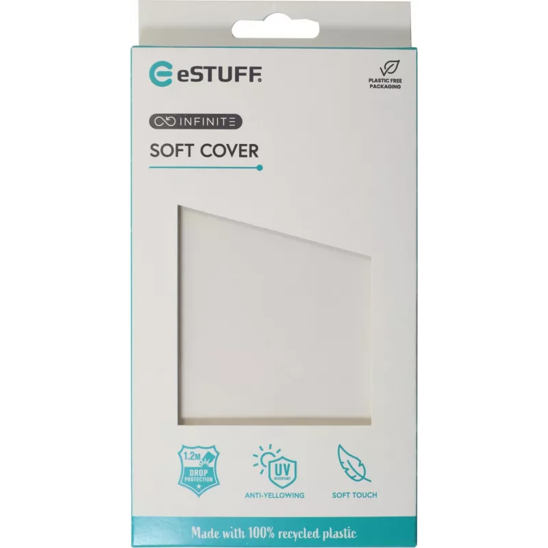 Katteleht eSTUFF iPhone 13 Läbipaistev 15.5 cm 6.1 tolli