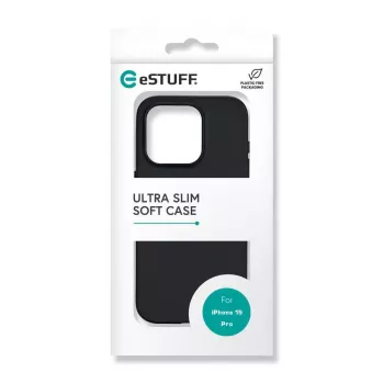 eSTUFF ES67101027 mobiiltelefoni ümbris 15,5 cm (6,1 tolli) kate Must