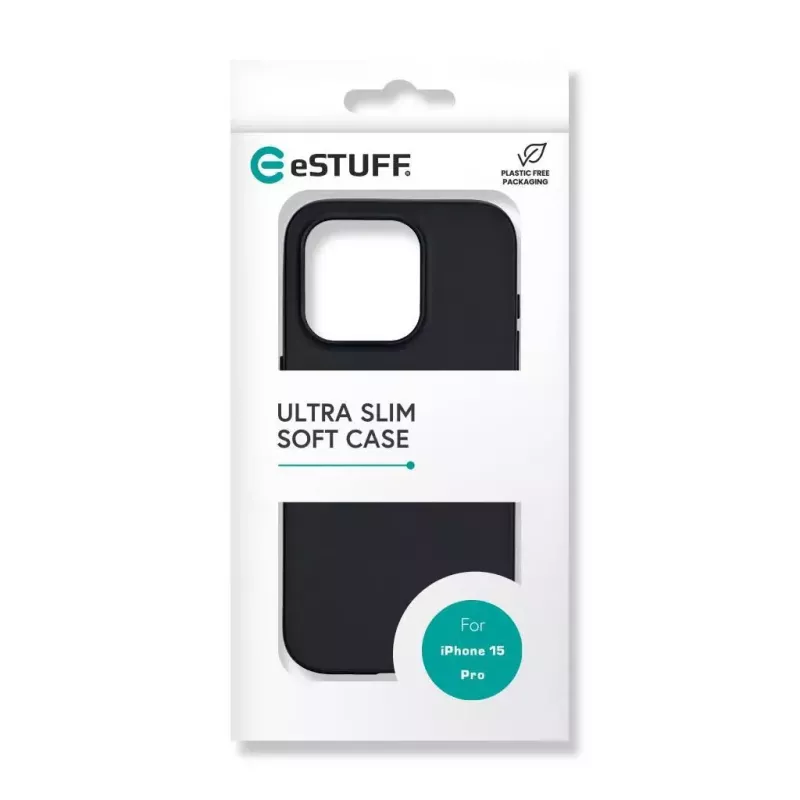 eSTUFF ES67101027 mobiiltelefoni ümbris 15,5 cm (6,1 tolli) kate Must
