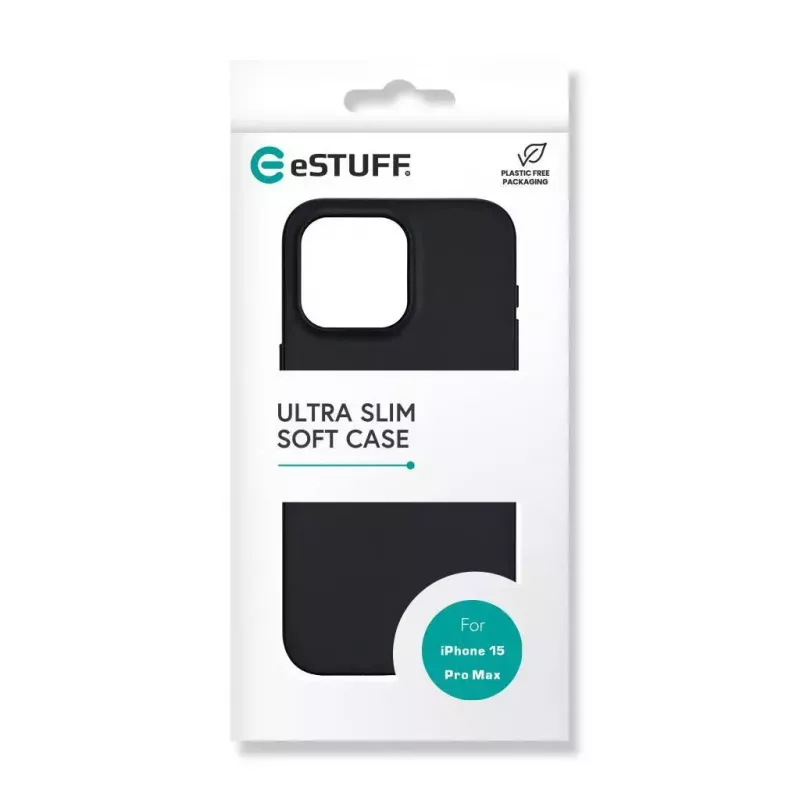 eSTUFF ES67101028 mobiiltelefoni ümbris 17 cm (6,7 tolli) kate Must