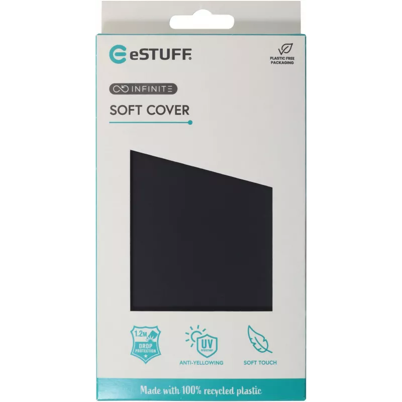 Mobiiltelefoni ümbris eSTUFF ES67101039 must kerge kaitse