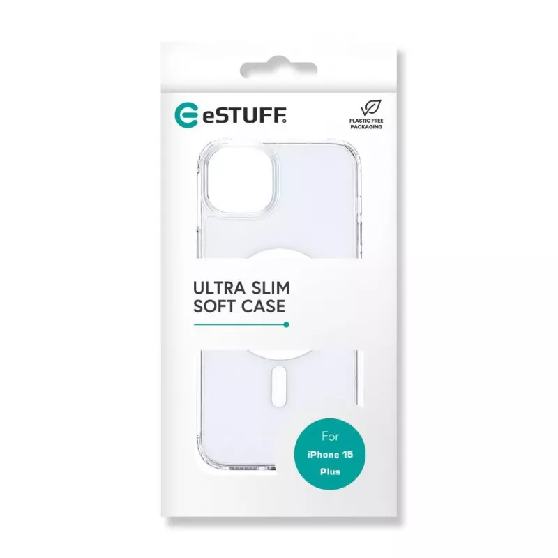 eSTUFF ES67140026 mobiiltelefoni ümbris 17 cm (6.7 tolli) kate läbipaistev