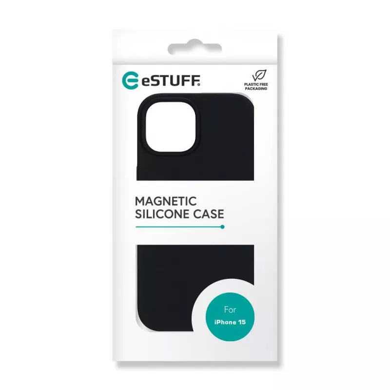 eSTUFF ES67150025 mobiiltelefoni ümbris 15,5 cm (6,1 tolli) kate Must