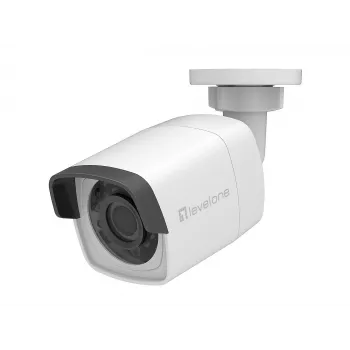 LevelOne GEMINI fikseeritud IP-võrgukaamera, 4-megapikslit, IR-LEDid, 802.3af PoE, sise-/väliskasutuseks