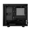 PC korpus Fractal Design Define 7 Nano Must — Mini-ITX/Mini-DTX, ATX toiteplokk, karastatud klaas, 205×399×361 mm