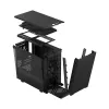 PC korpus Fractal Design Define 7 Nano Must — Mini-ITX/Mini-DTX, ATX toiteplokk, karastatud klaas, 205×399×361 mm