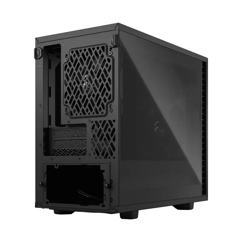 PC korpus Fractal Design Define 7 Nano Must — Mini-ITX/Mini-DTX, ATX toiteplokk, karastatud klaas, 205×399×361 mm