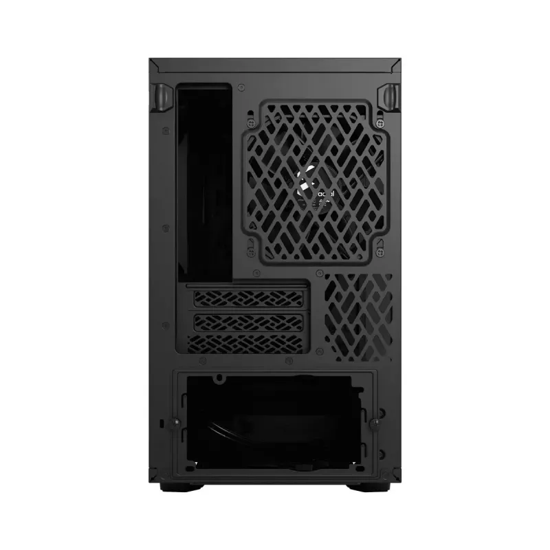 PC korpus Fractal Design Define 7 Nano Must — Mini-ITX/Mini-DTX, ATX toiteplokk, karastatud klaas, 205×399×361 mm