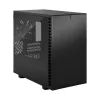 PC korpus Fractal Design Define 7 Nano Must — Mini-ITX/Mini-DTX, ATX toiteplokk, karastatud klaas, 205×399×361 mm