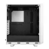 PC Tower Case Fractal Design Meshify 2 Compact — valge, toetab ATX toiteplokki, 2x140 mm ees, 1x120 mm taga, 2,5 tolli/3,5 tolli draive, 210×424×475 mm