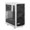 PC Tower Case Fractal Design Meshify 2 Compact — valge, toetab ATX toiteplokki, 2x140 mm ees, 1x120 mm taga, 2,5 tolli/3,5 tolli draive, 210×424×475 mm