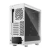 PC Tower Case Fractal Design Meshify 2 Compact — valge, toetab ATX toiteplokki, 2x140 mm ees, 1x120 mm taga, 2,5 tolli/3,5 tolli draive, 210×424×475 mm