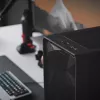 PC Tower Case Fractal Design Meshify 2 Compact — valge, toetab ATX toiteplokki, 2x140 mm ees, 1x120 mm taga, 2,5 tolli/3,5 tolli draive, 210×424×475 mm