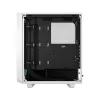 PC case Fractal Design Meshify 2 Compact RGB Valge — ATX/mikroATX/Mini-ITX, toetab 3x120 mm esiosa + 1x120 mm tagumine, 2,5-tollised/3,5-tollised kettad