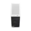 PC case Fractal Design Meshify 2 Compact RGB Valge — ATX/mikroATX/Mini-ITX, toetab 3x120 mm esiosa + 1x120 mm tagumine, 2,5-tollised/3,5-tollised kettad