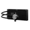 Universaalne vedelikjahutusega CPU jahuti Fractal Design Lumen S28 v2 RGB — 140 mm ventilaatorid, 500–1700 p/min, must
