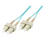 Microconnect FIB222001 InfiniBand/valguskaablikaabel 1 m SC sinine