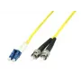 Microconnect FIB411002 InfiniBand/valguskaabel 2 m LC ST Kollane