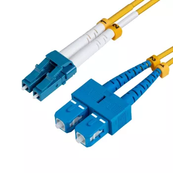 Microconnect FIB421015 InfiniBand/valguskaabli kaabel 15 m LC SC Kollane