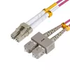 Microconnect FIB422002P InfiniBand/valguskaabli kaabel 2 m LC SC Violetne