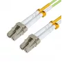 Microconnect FIB551001 InfiniBand/kiudoptiline kaabel 1 m LC roheline