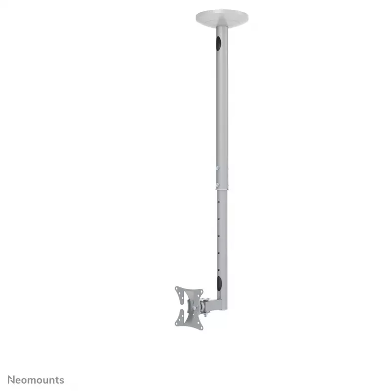 Neomounts FPMA-C050SILVER Monitor/TV mount ceiling 10-30 inch - h 60-85 cm