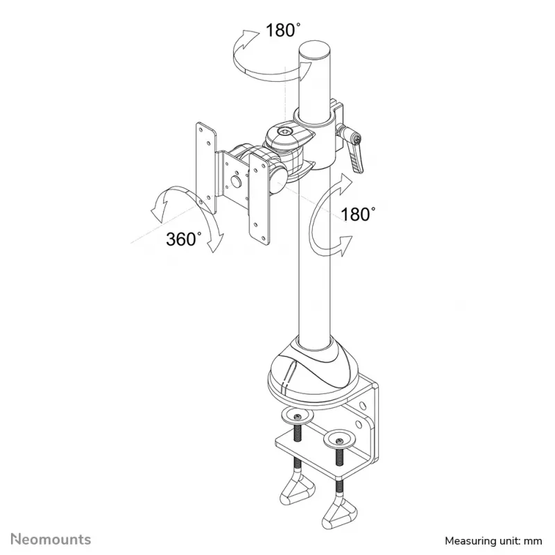 Neomounts FPMA-D965 Monitori käsi 10-30 tolli
