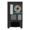 GIGABYTE C201 PANORAMIC arvutikorpus - Mid Tower, m-ATX, 360 mm radiaatori tugi, 3 eelpaigaldatud ventilaatorit, USB 3.0, RGB Fusioni tugi