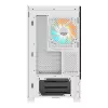 GIGABYTE C201 PANORAMIC ICE PC-korpus – kesktorn, m-ATX, 360 mm radiaatori tugi, 3 eelpaigaldatud ventilaatorit, USB 3.0, RGB Fusioni tugi