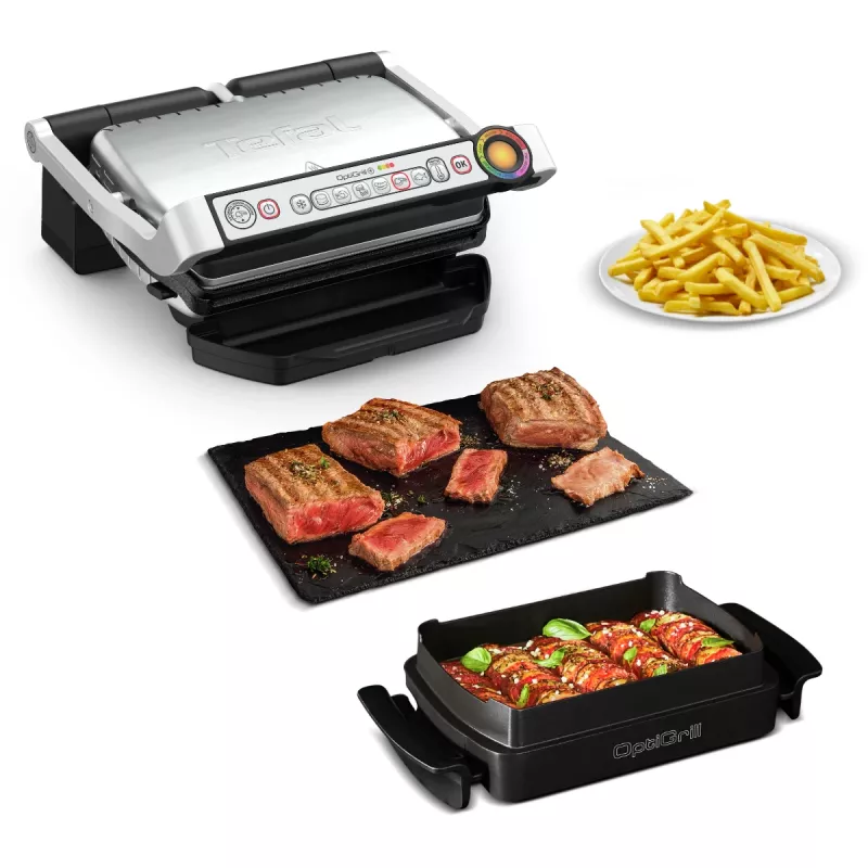 Tefal OptiGrill + GC714D kontaktgrill