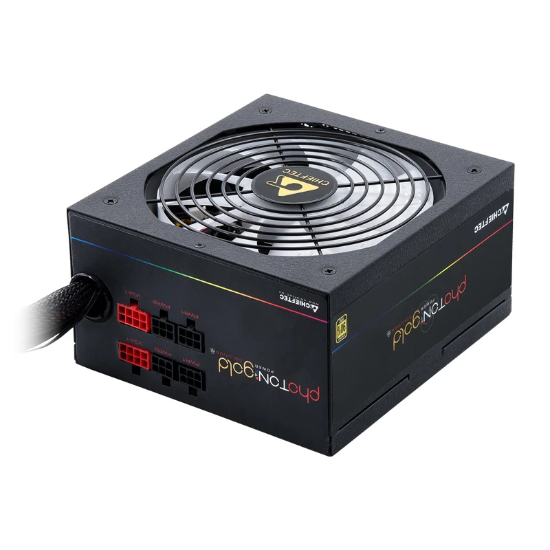 Chieftec Photon GOLD toiteplokk 750 W 20+4 pin ATX PS/2 Must