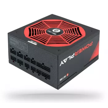 Chieftec PowerPlay toiteplokk 850 W 20+4 pin ATX PS/2 Must, Punane