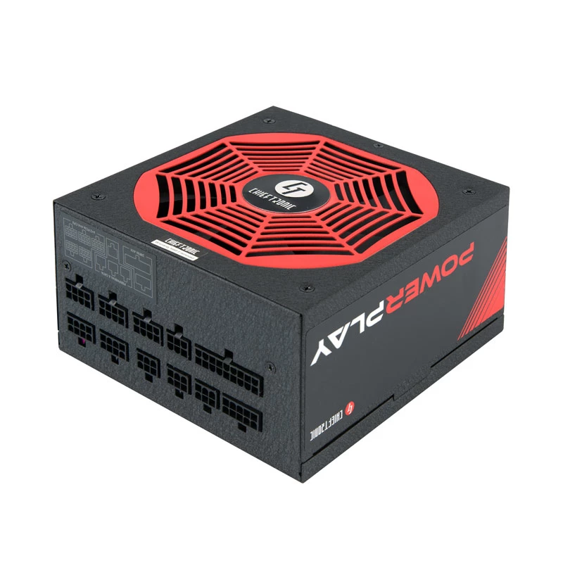 Chieftec PowerPlay toiteplokk 850 W 20+4 pin ATX PS/2 Must, Punane