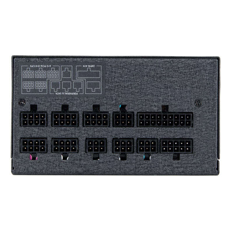 Chieftec PowerPlay toiteplokk 850 W 20+4 pin ATX PS/2 Must, Punane