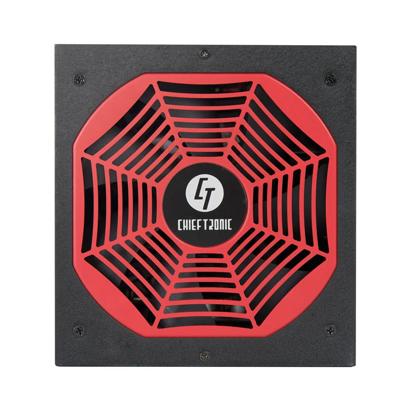 Chieftec PowerPlay toiteplokk 850 W 20+4 pin ATX PS/2 Must, Punane