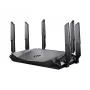 MSI RadiX AX6600 WiFi 6 kolmeribaline traadita ruuter Gigabit Ethernet kolmeribaline (2,4 GHz / 5 GHz / 5 GHz) must