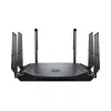 MSI RadiX AX6600 WiFi 6 kolmeribaline traadita ruuter Gigabit Ethernet kolmeribaline (2,4 GHz / 5 GHz / 5 GHz) must