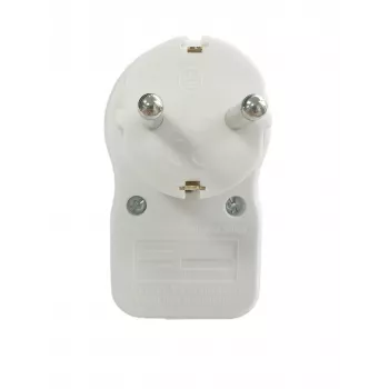 Microconnect GRUTIMER2 liigpingekaitse valge 1 vahelduvvoolu pistikupesa 230 V