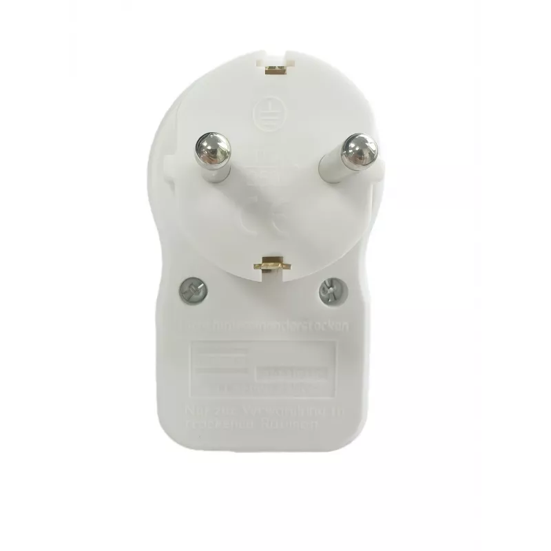 Microconnect GRUTIMER2 liigpingekaitse valge 1 vahelduvvoolu pistikupesa 230 V