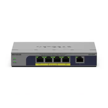 Haldamata 5-pordine PoE kommutaator Netgear GS105P 1Gb Ethernet toitega üle Etherneti (GS105P-300EUS)