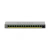 Hallatav L2/L3 Gigabit Ethernet PoE lüliti Netgear GS116EPP — 16x RJ‑45 10/100/1000, 1x SFP, 8000 MAC-kirjet, Hall